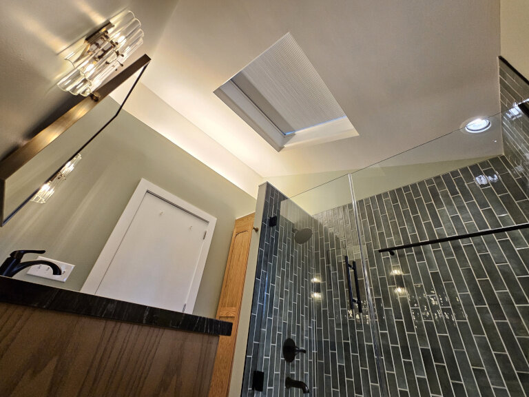 Completed Columbus bathroom renovation